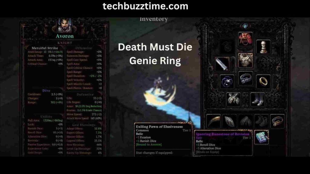 Death Must Die Genie Ring